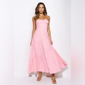 Hello molly summer in love maxi dress pink